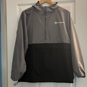Champion Two-Tone Gray and Black Jacket